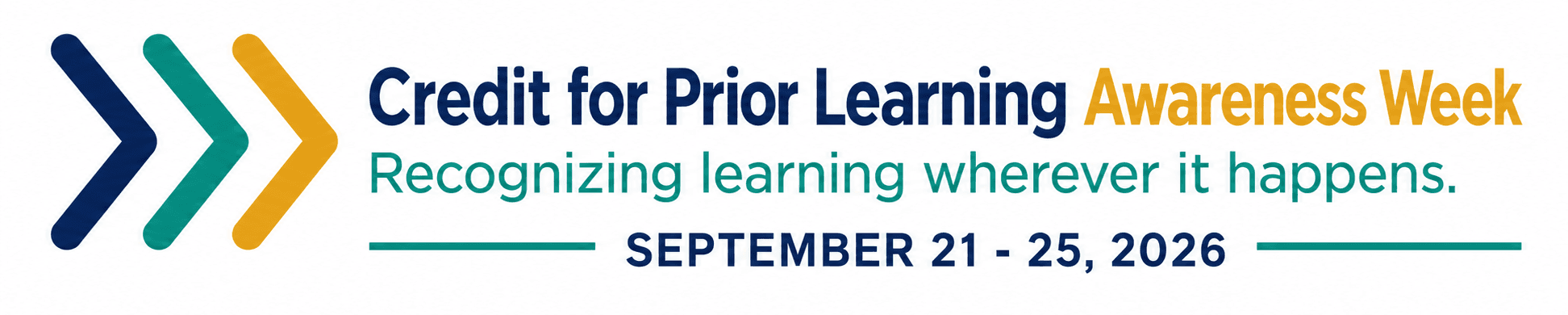 Credit for Prior Learning Awareness Week