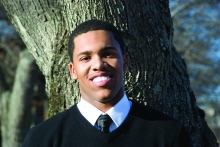 Montrell Cruse, Roanoke-Chowan Community College, Excellence Award 2012 